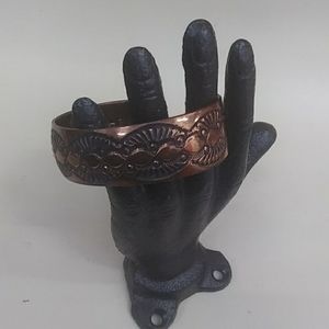 Vintage Copper Bracelet/ Marked VT Copper